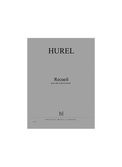 Recueil - partition alto et percussion