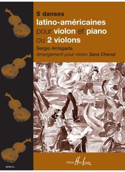 5 Danses latino-américaines - partition violon