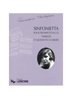 Sinfonietta - partition trompette en ut, timbale