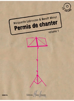 Permis de chanter Volume 1 (+ CD) - partition chant