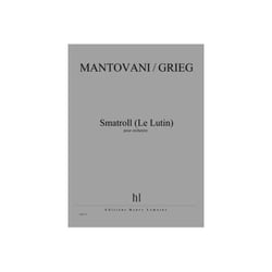 Smatroll (Le Lutin) de Edvard Grieg - partition orchestre