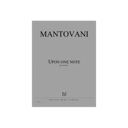 Upon one note - partition orchestre