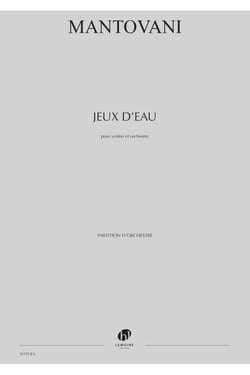 Jeux d'eau – Concerto pour violon - partition violon