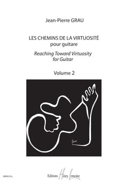 Les Chemins de la Virtuosité pour la Guitare – Volume 2 - partition guitare