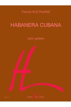 Habanera Cubana - partition guitare
