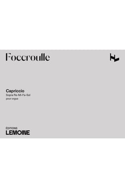 Capriccio sopra re-fa-mi-sol - partition orgue