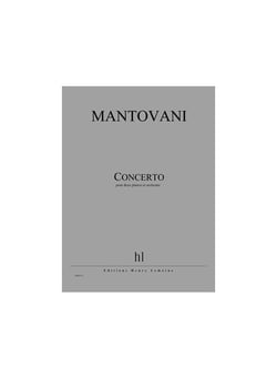 Concerto pour deux pianos - partition Piano