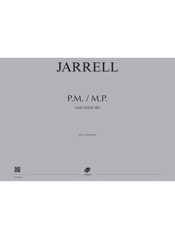 M.P. / P.M. (Nachlese IIb) - partition clarinette