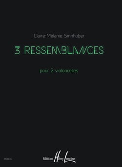 3 Ressemblances - partition violoncelle