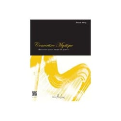 Concertino mystique (réduction harpe et piano) - partition Piano