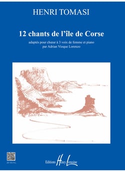 12 chants de l'île de Corse - partition choeur