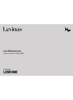 Les Désinences - partition Piano