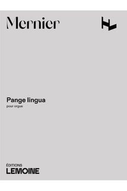 Pange Lingua - partition orgue