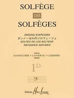 Solfège des Solfèges Vol.1D (sans accompagnement) - méthode Solfège