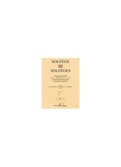 Solfège des Solfèges Vol.1D (avec accompagnement) - méthode Solfège