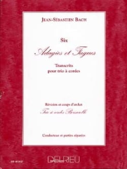 Adagios et Fugues (6) - partition trio à cordes