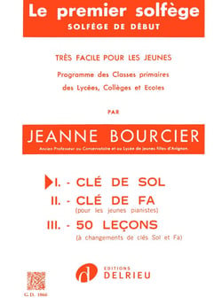 Le premier solfège Clé de Sol - Volume 1