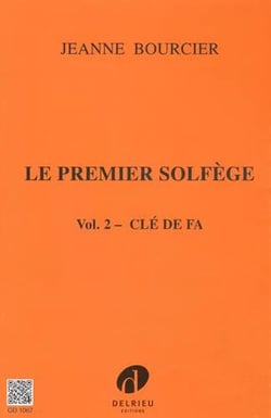 Le Premier Solfège Vol.2 (Clé de fa) - méthode Solfège