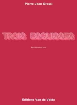 Esquisses (3) - partition hautbois solo