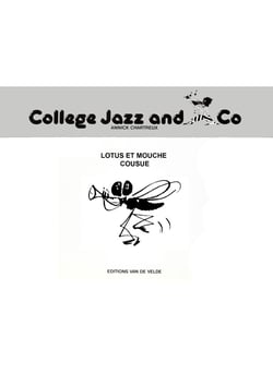 Lotus et mouche cousue