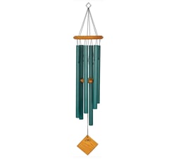 Carillon à vent Terre - vert de gris