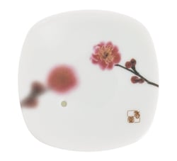 Porte-encens porcelaine - Fleur