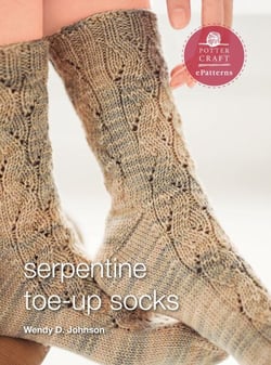 Serpentine Socks - E-Pattern from Socks from the Toe Up