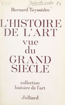 L'histoire de l'art vue du Grand Siècle - Recherche sur l'Abrégé de la vie des peintres, par Roger de Piles (1699), et ses sources. Avec 16 planches d'illustrations