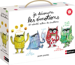 Je découvre les émotions - Jeu de société enfant - Nathan
