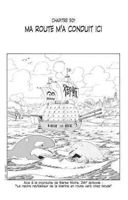 One Piece édition originale - Chapitre 301 - Ma route m'a conduit ici