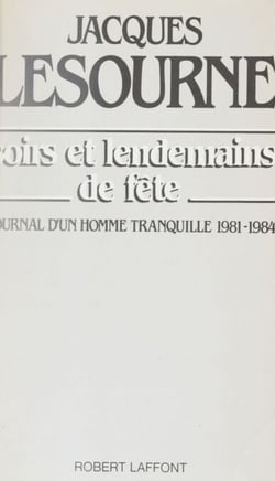Soirs et lendemains de fête - Journal d'un homme tranquille (1981-1984)