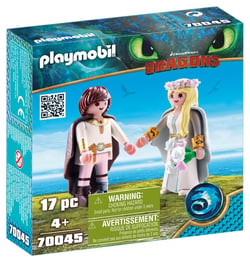Astrid et harold  - Playmobil® - DreamWorks Dragons © - 70045
