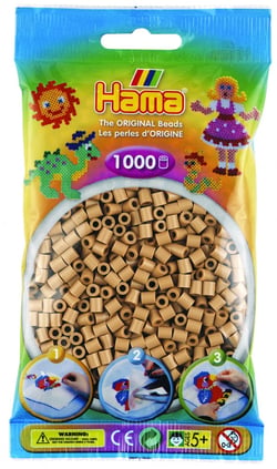 Sachet de perles Hama - 5 mm - café frappé - 1000 perles