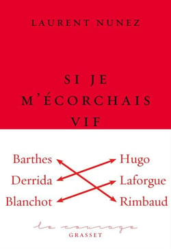 Si je m'écorchais vif - essai littéraire - collection Le Courage dirigée par Charles Dantzig