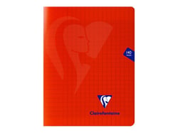 Cahier Mimesys piqué - 17x22 cm - 140 pages séyès - Coloris assortis 