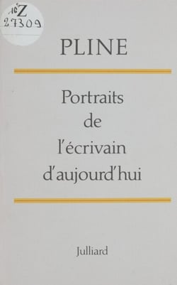 Portraits de l'écrivain d'aujourd'hui