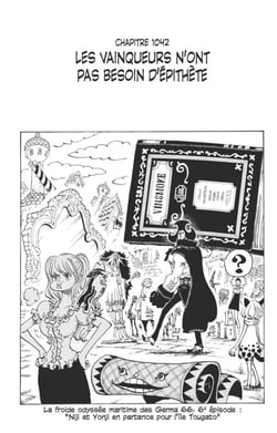 One Piece édition originale - Chapitre 1042 - Les vainqueurs n'ont pas besoin d'épithète