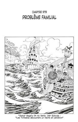 One Piece édition originale - Chapitre 979 - Problème familial