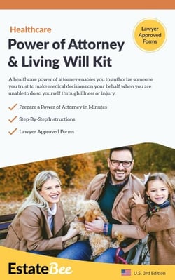 Healthcare Power of Attorney &amp; Living Will Kit: Prepare Your Own Healthcare Power of Attorney &amp; Living Will in Minutes.... - Estate Planning Series (US)