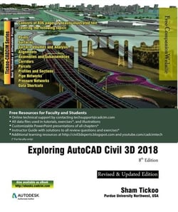 Exploring AutoCAD Civil 3D  2018, 8th Edition