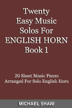 Twenty Easy Music Solos For English Horn Book 1 - Woodwind Solo's Sheet Music, #5