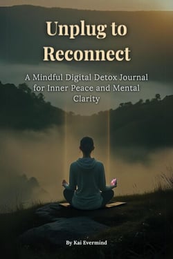 Unplug to Reconnect: A Mindful Digital Detox Journal for Inner Peace and Mental Clarity