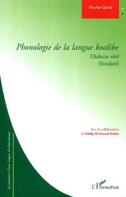Phonologie de la langue koalibe - Dialecte réré (Soudan) - Grammaire d'une langue kordofanienne