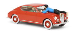 Figurine L'Aurelia de l'Italien Tintin et L'Affaire Tournesol - 1/24ème