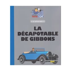 Voiture de collection Tintin - La décapotable de Gibbons Nº46 1/24e