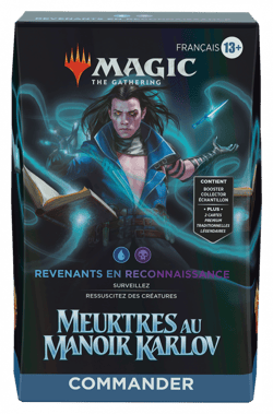Magic : The Gathering - Meurtres au Manoir Karlov Deck Commander Revenants En Reconnaissance