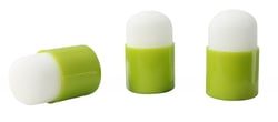 Set de 3 tampons mousse - blanc - Avenue Mandarine