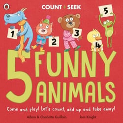 5 Funny Animals - a counting and number bonds picture book