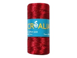Fil torsadé 0,5 mm x 60 m Créalia - Rouge