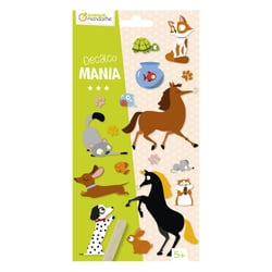 Decalco'Mania - Décalcomanies - Animaux domestiques